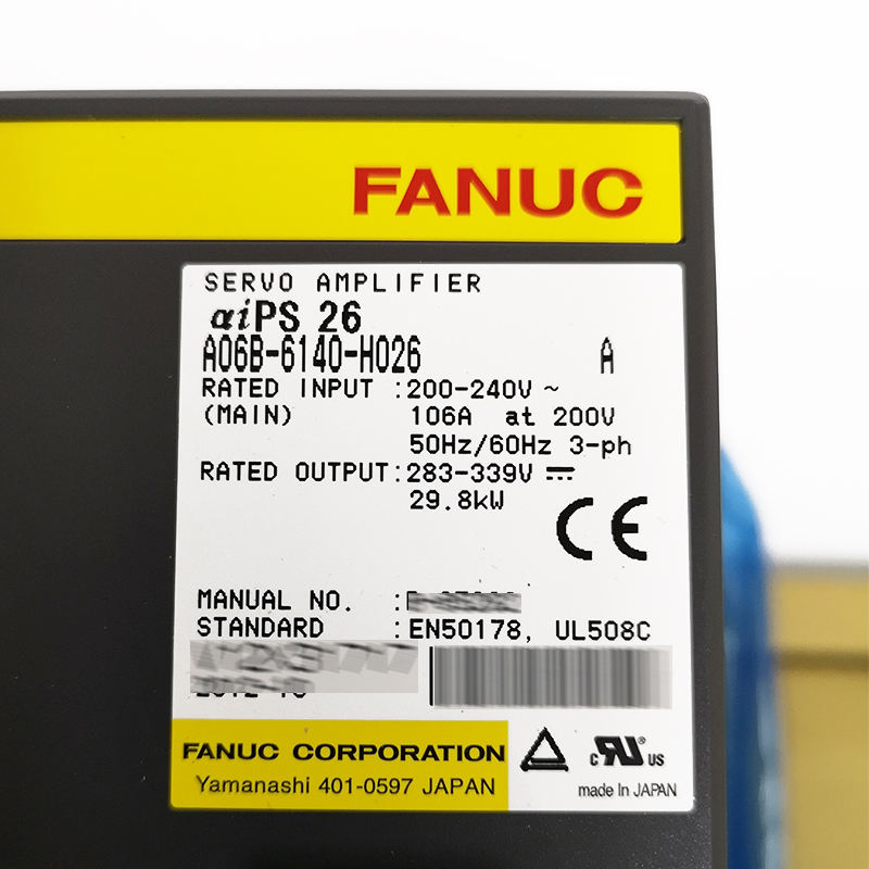 Оригинальный модуль питания Fanuc A06B-6140-H026