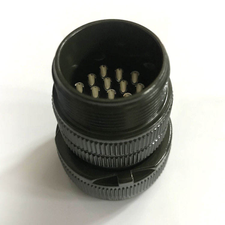 Разъём для подключения кабеля питания энкодера 22-14PN MS3106A