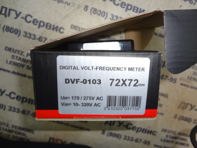 DVF-0103 Цифровой вольтметр-частотомер (72x72) 